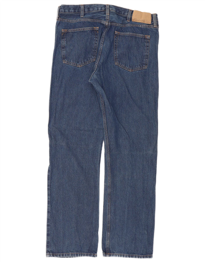Eddie Bauer ženske ravne traperice W36 L32 plavi pamuk