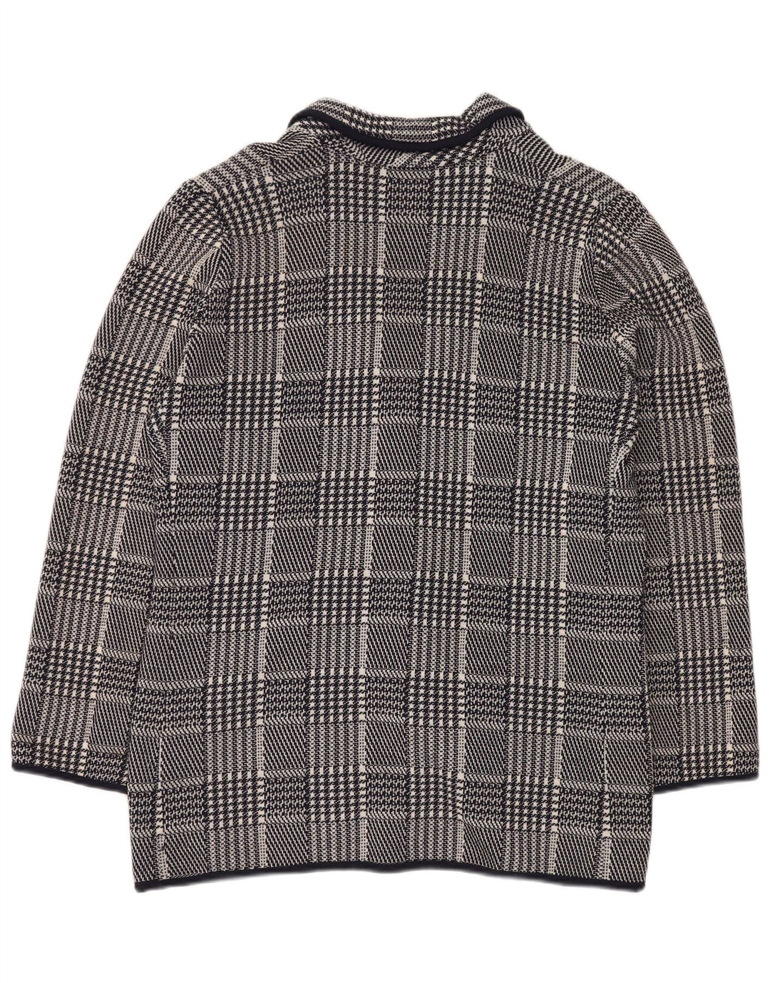 VALENTINO Ženska jakna sakoa Miss V IT 48 XL mornarsko plava houndstooth