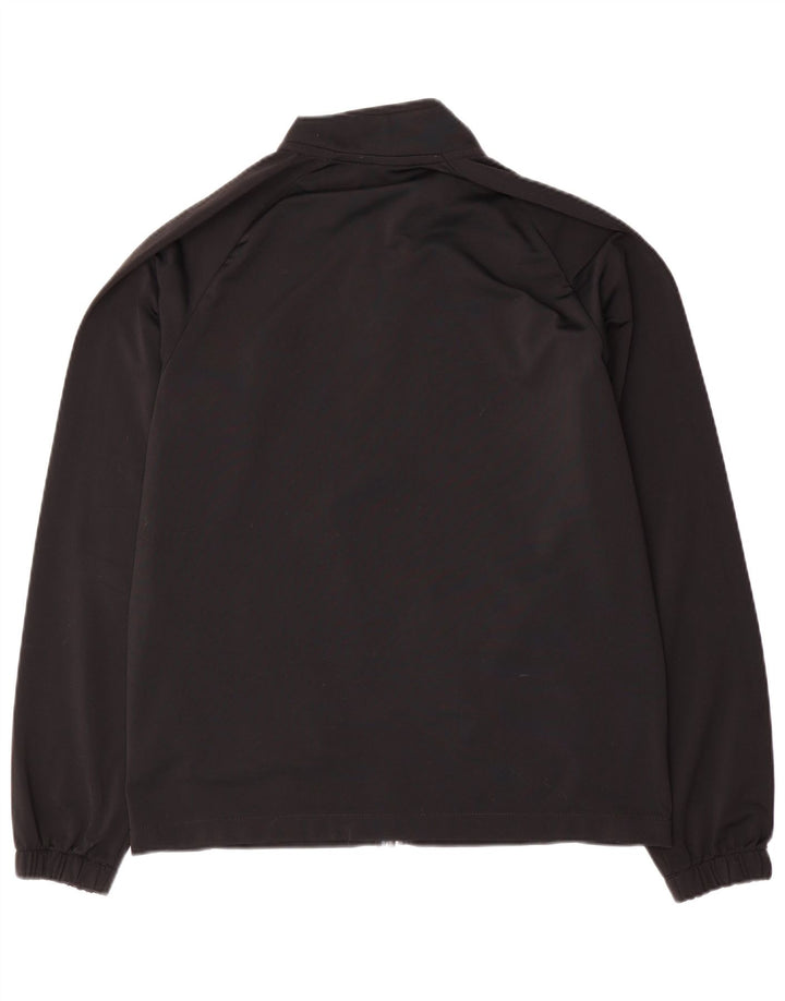 Nike muška gornja jakna trenirke srednje crne boje od poliestera