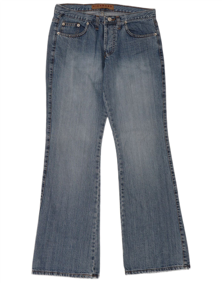 Ženske traperice Richmond Graphic Bootcut IT 44 srednje W30 L32 plavi pamuk
