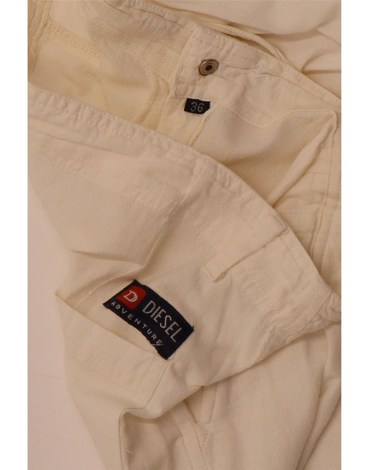 Diesel Ženske široke hlače W36 L27 Off White