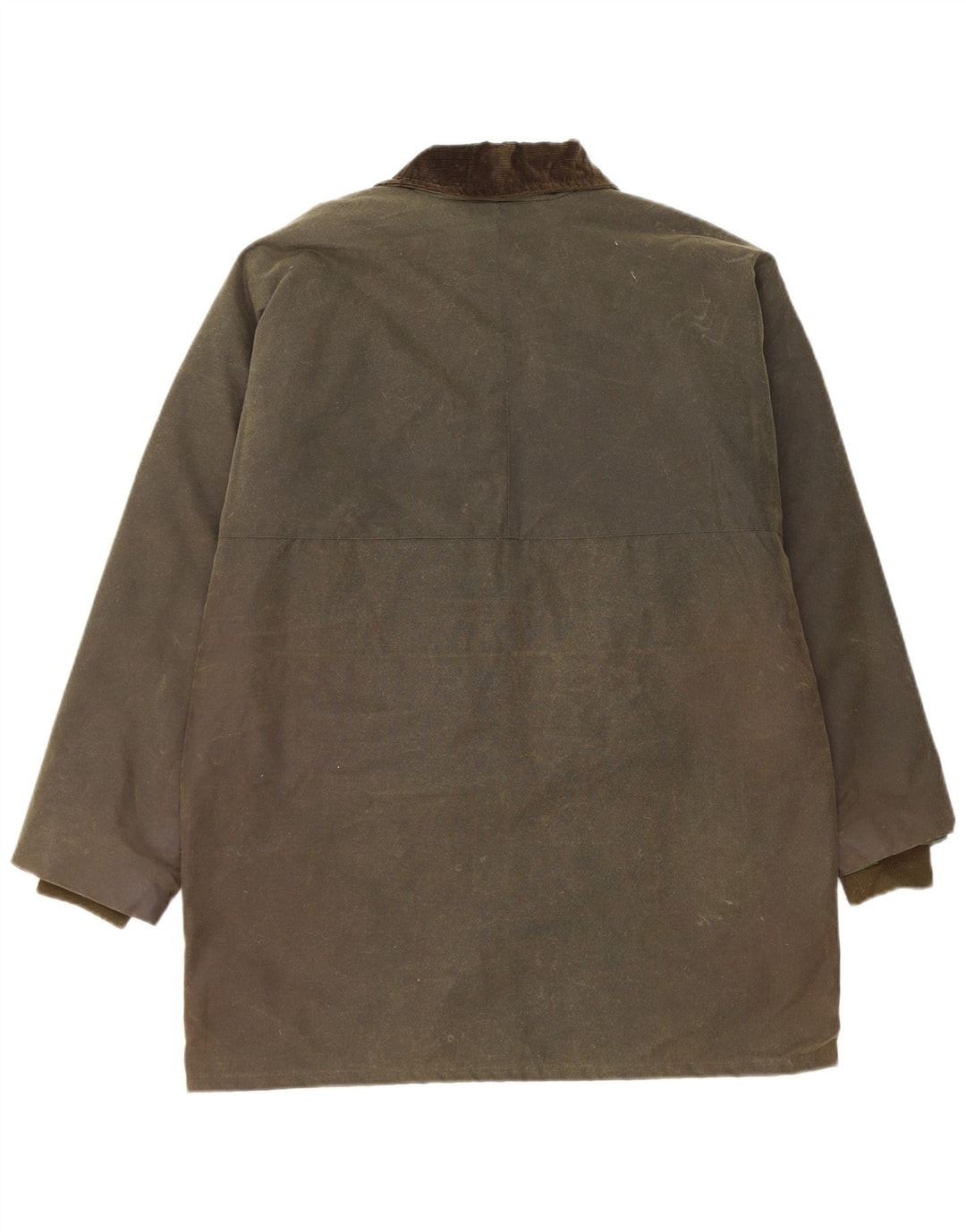 Vintage ženska jakna od voštanog pamuka UK 14 Large kaki