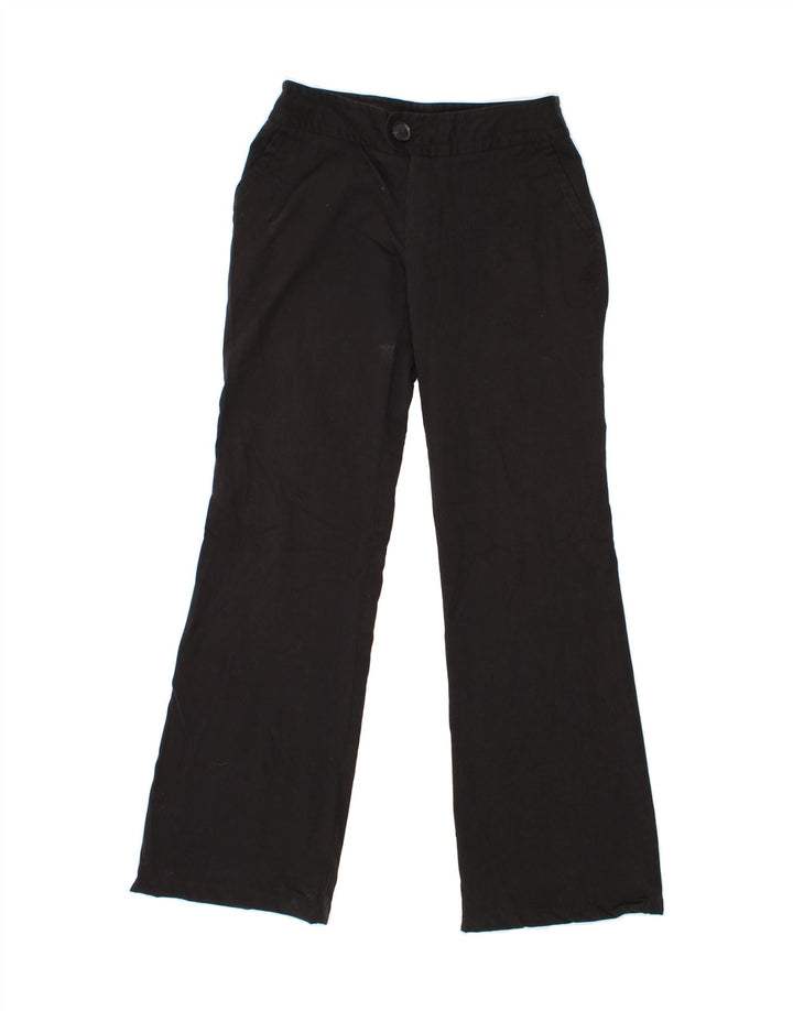 MOSSIMO Womens Stretch Bootcut Chino Trousers US 2 XS W25 L30 Black Vintage Mossimo and Second-Hand Mossimo from Messina Hembry 
