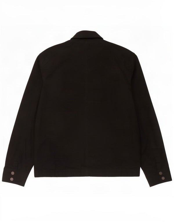 Calvin Klein Jeans muška bomber jakna UK 44 2XL crni pamuk