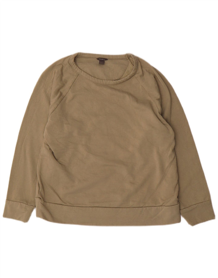 EDDIE BAUER Ženska majica s kratkim rukavima UK 16 Veliki kaki poliester