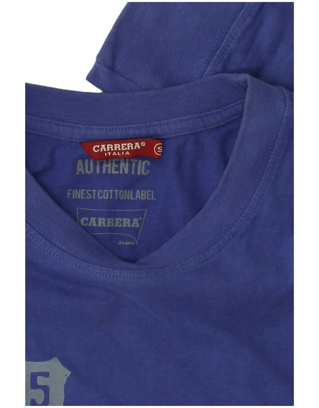 CARRERA muška majica dugih rukava New York City, plavi pamuk