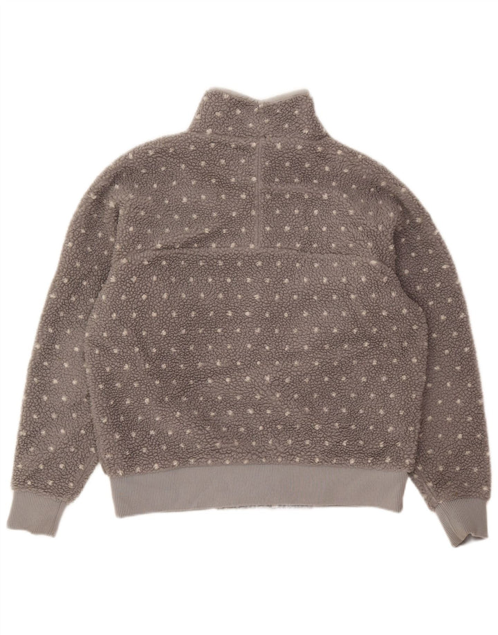 Patagonia ženska jakna od flisa UK 16 Poliester s velikim sivim točkama