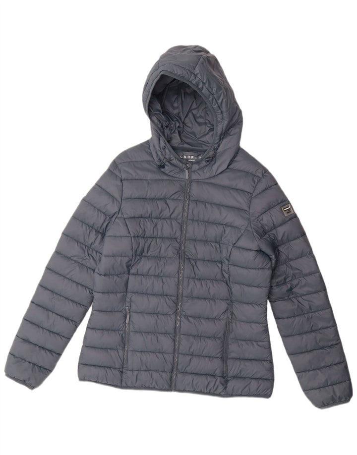 Carrera ženska podstavljena jakna s kapuljačom UK 16 Large Blue Polyamide