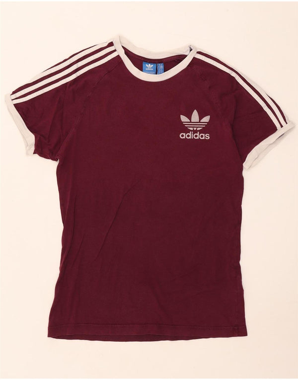 Adidas muška majica kratkih rukava Srednji bordo pamuk