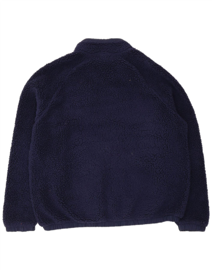 Fila muška jakna od flisa UK 42 XL tamnoplavi poliester