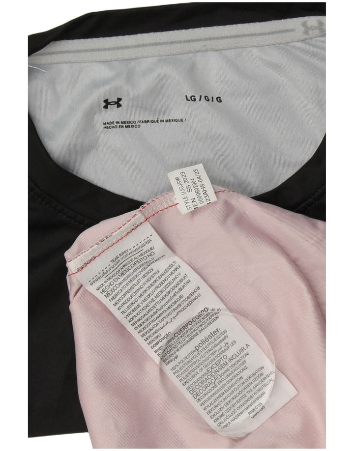 UNDER ARMOUR Muška majica kratkih rukava s grafičkim motivima Velika crvena poliesterska boja