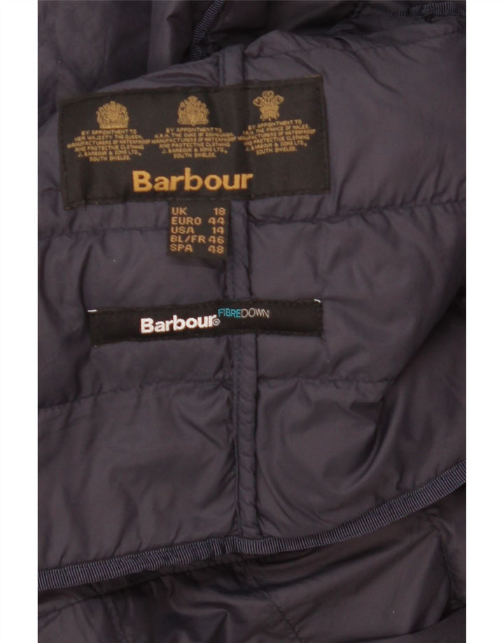 Ženska podstavljena jakna Barbour UK 18 XL tamnoplava