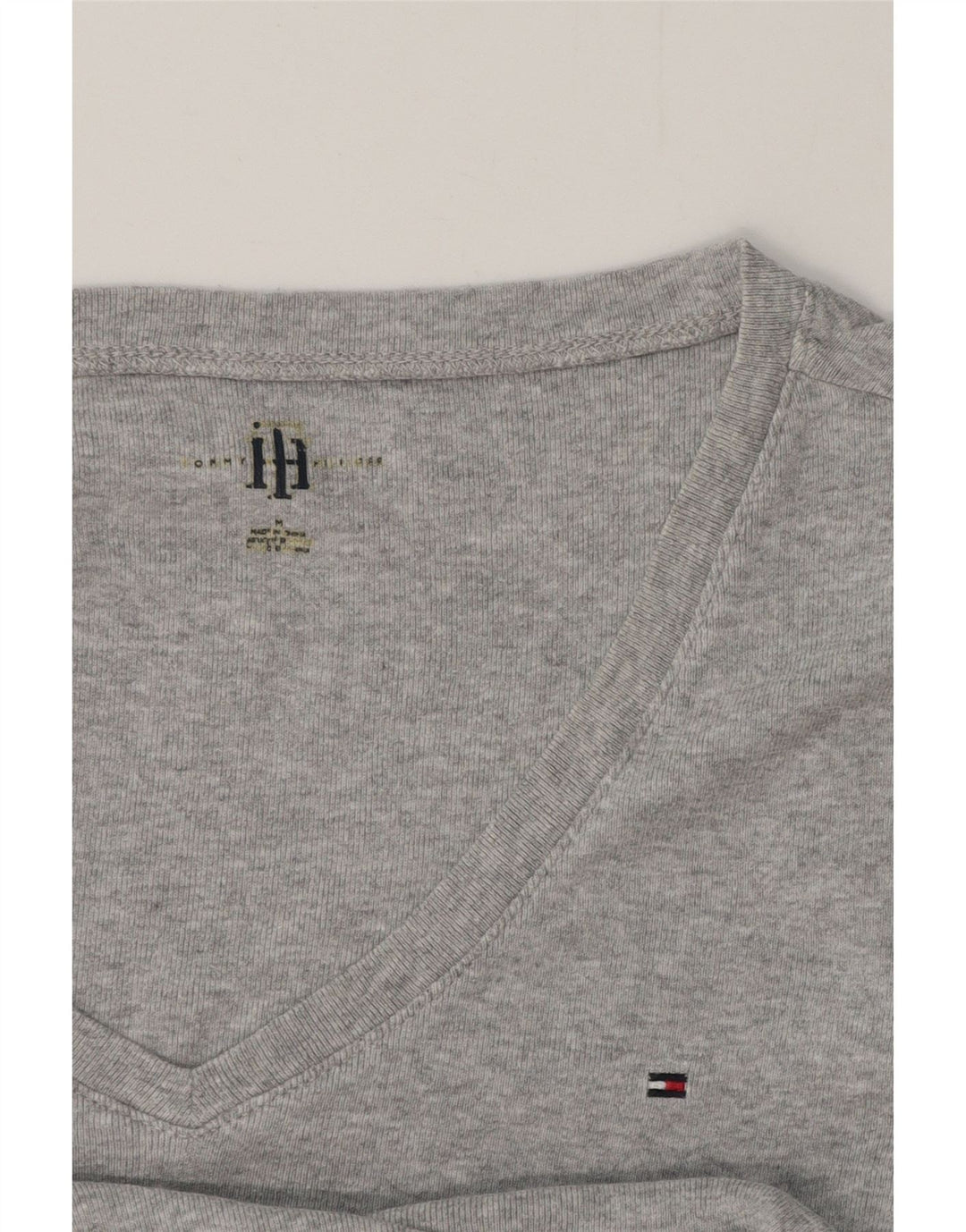 TOMMY HILFIGER Ženska majica kratkih rukava UK 12 srednje siva