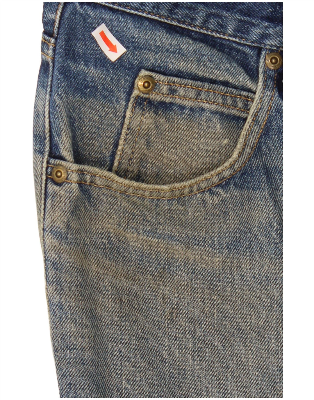 Lee Mens Ranger Straight Jeans W36 L28 Plavi pamuk