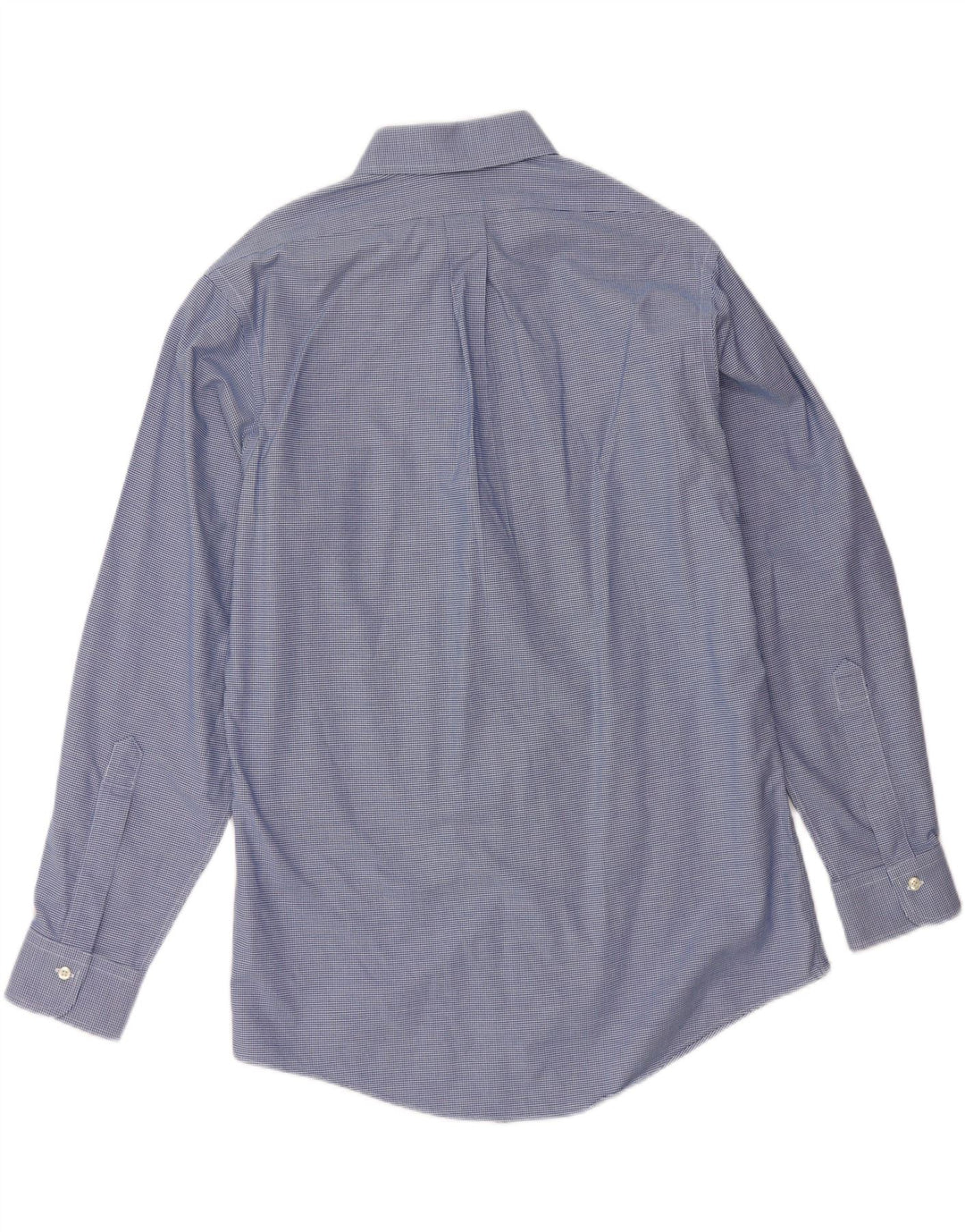 BROOKS BROTHERS Muška uska košulja veličine 15 1/2 srednje plava houndstooth