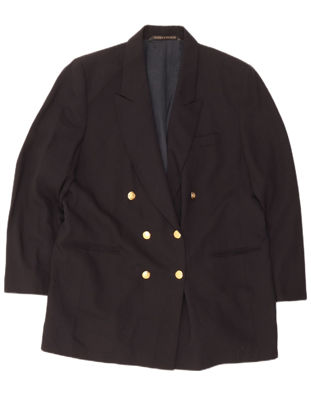 Marks & Spencer ženska jakna St. Michael Blazer UK 20 2XL tamnoplava