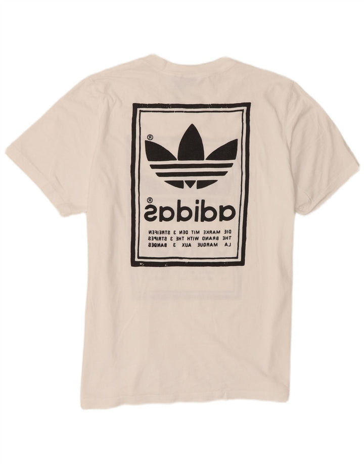 Adidas muška majica s grafičkim motivima XL bijela