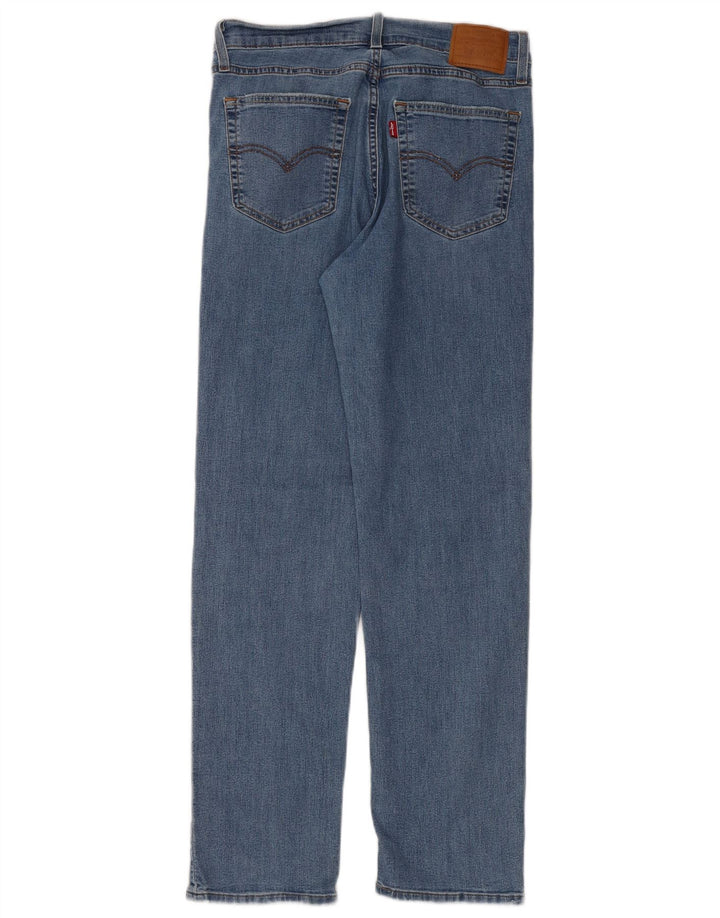 Levi's ženske ravne traperice visokog struka 724 W29 L30 plave