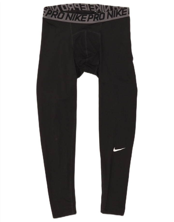 Nike muške Dri Fit grafičke tajice velike crne