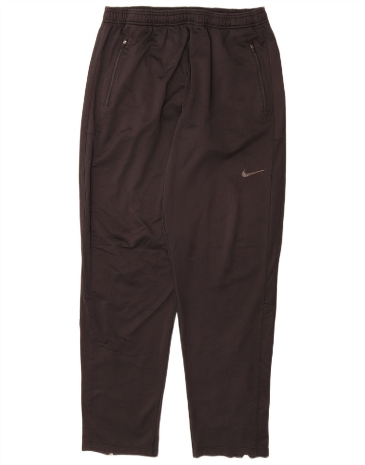 Nike muške Dri Fit hlače za trenirku, velike crne poliesterske hlače