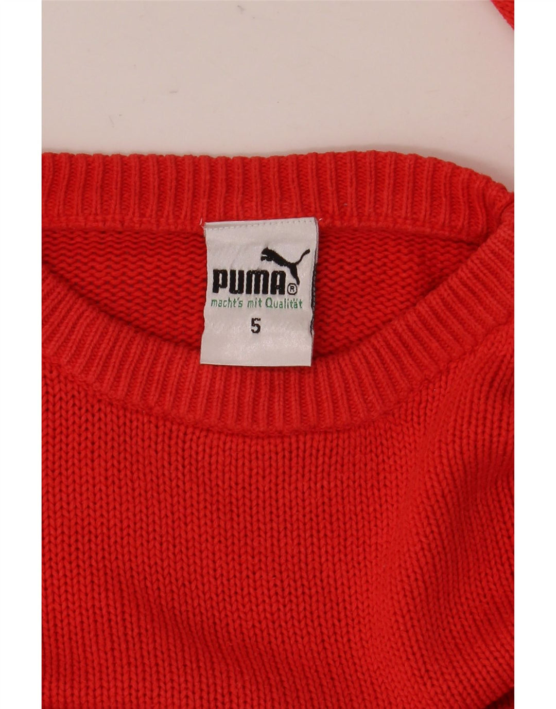 Puma muški pulover s okruglim izrezom, mali crveni pamuk