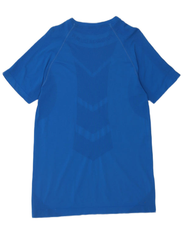 Champion Mens Tall T-Shirt Top XL Blue