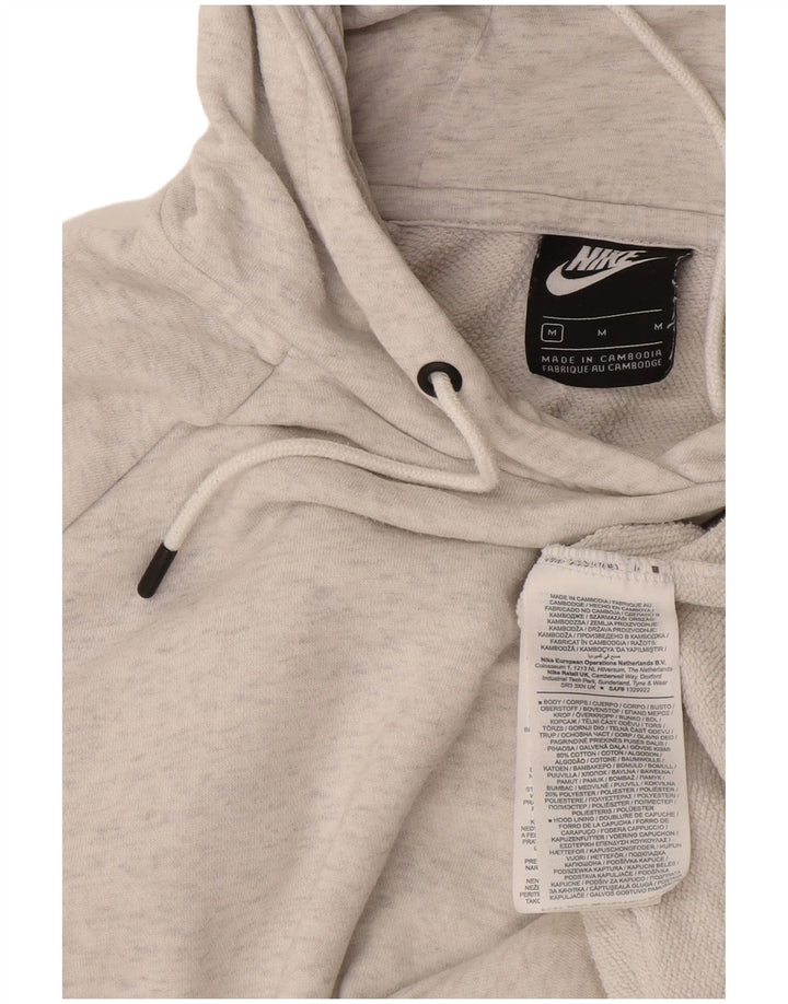 Nike Ženska majica s kapuljačom UK 14 Srednje sivi pamuk