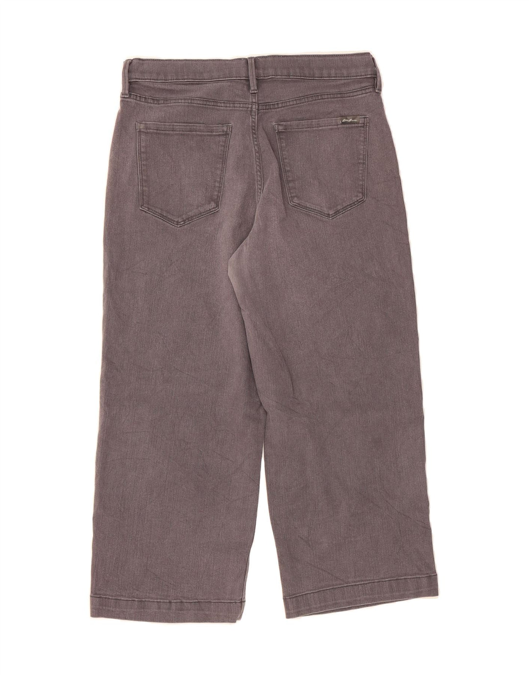 EDDIE BAUER Womens Slightly Curvy Capri Jeans US 12 Large W32 L23 Grey Vintage Eddie Bauer and Second-Hand Eddie Bauer from Messina Hembry 