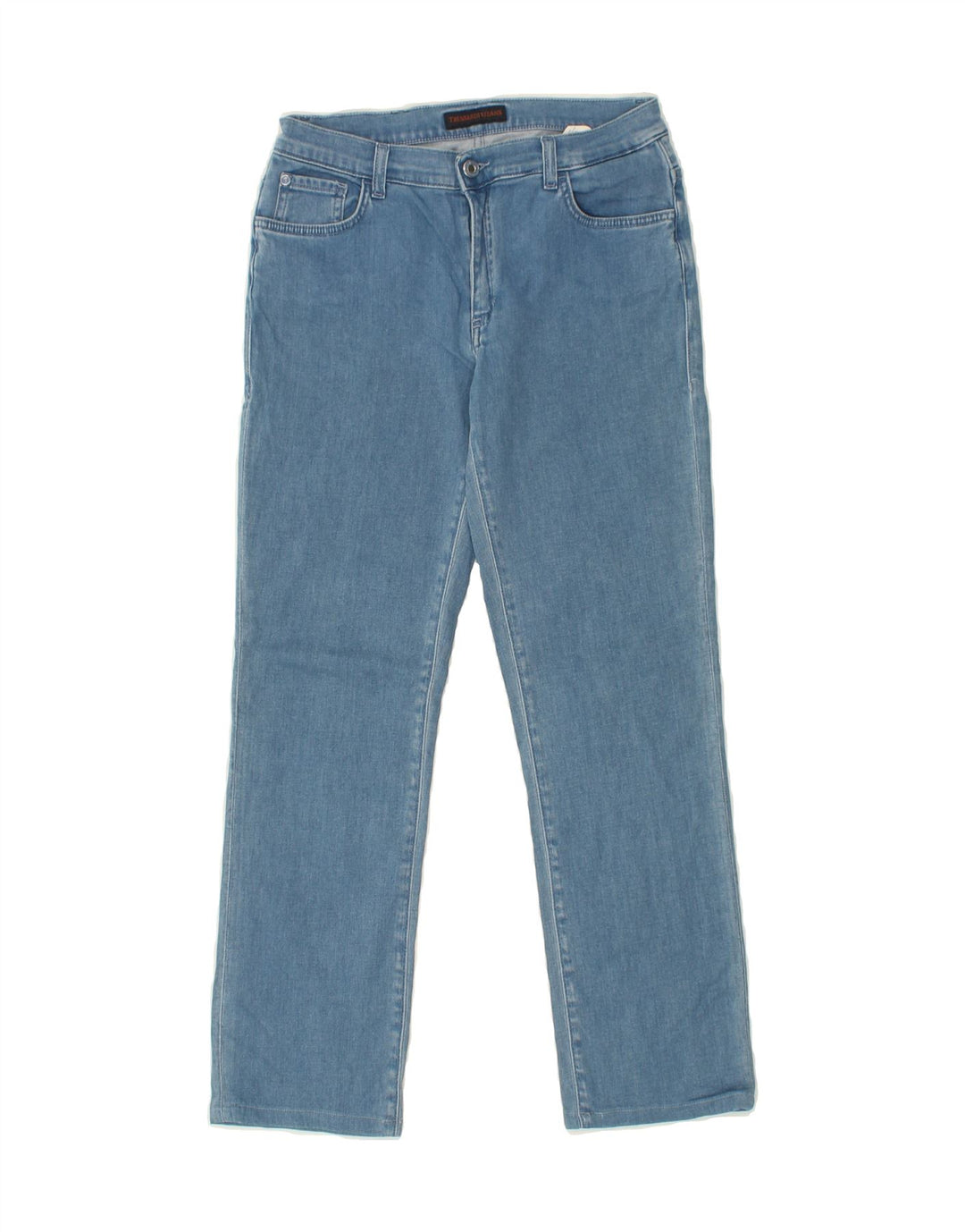 TRUSSARDI Womens Straight Jeans W30 L28  Blue Cotton Vintage Trussardi and Second-Hand Trussardi from Messina Hembry 