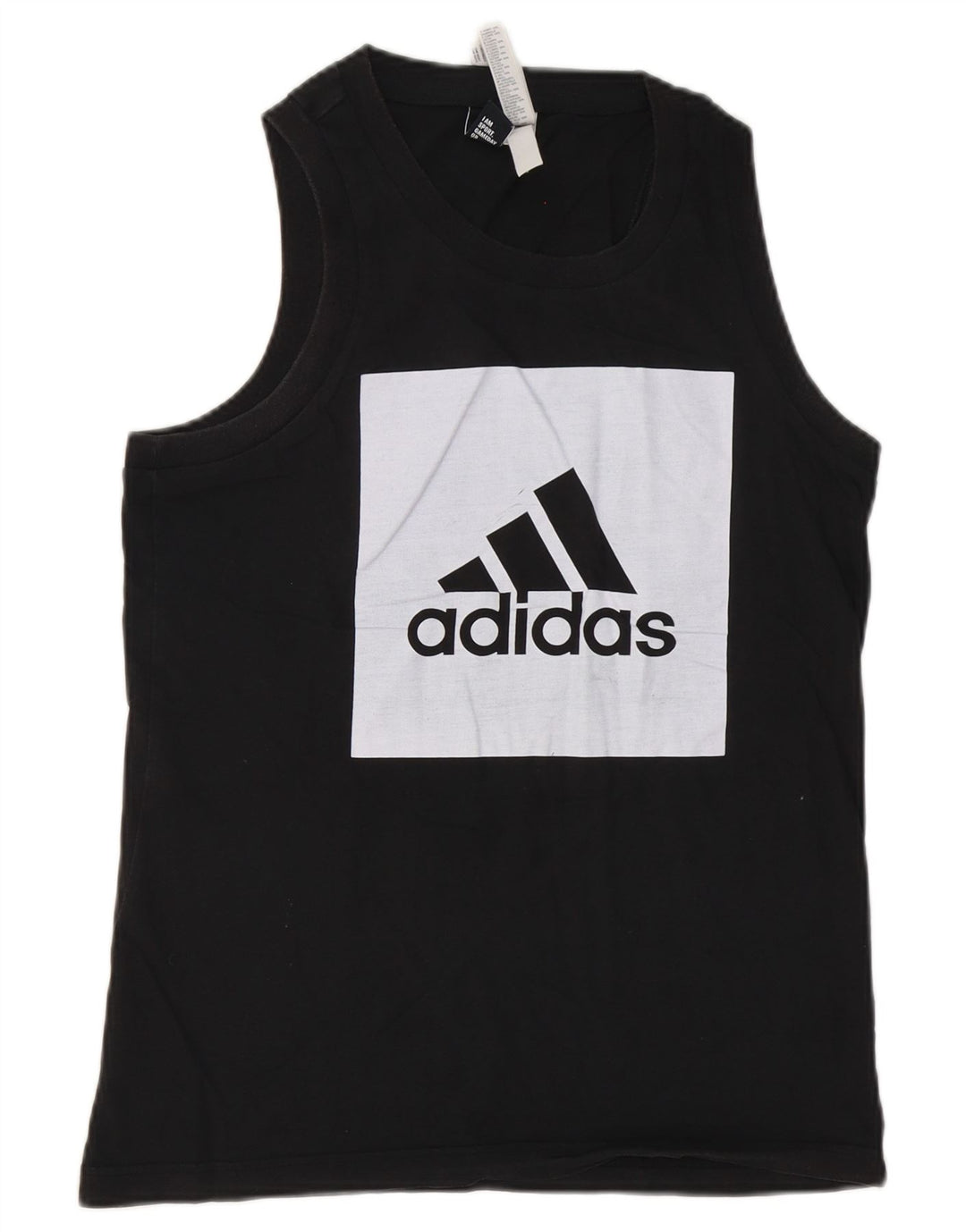 Adidas muški grafički prsluk, mali crni pamuk