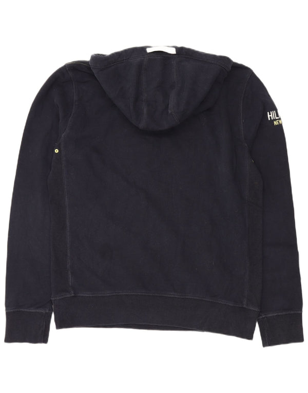 Tommy Hilfiger Ženska vintage fit grafička majica s kapuljačom XL tamnoplavi pamuk