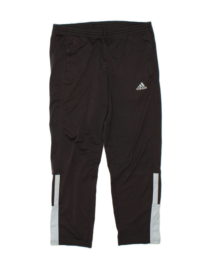 ADIDAS Mens Tracksuit Trousers UK 36/38 Small Grey Polyester Vintage Adidas and Second-Hand Adidas from Messina Hembry 