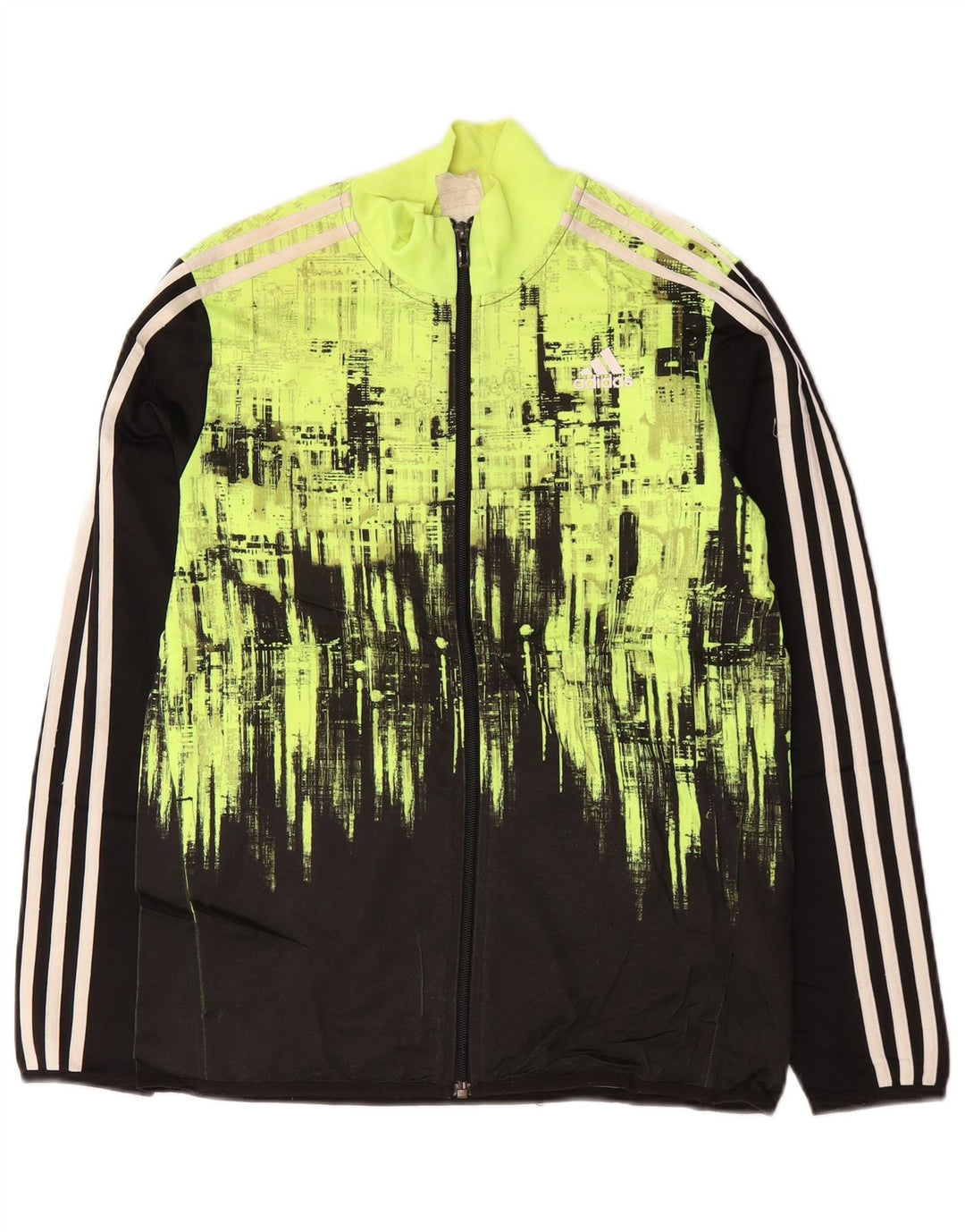 Adidas trenirka za dječake 13-14 godina Green Colourblock Poliester