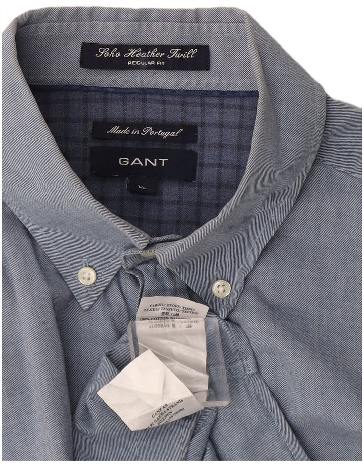 Gant muška košulja standardnog kroja Soho XL, plavi pamuk