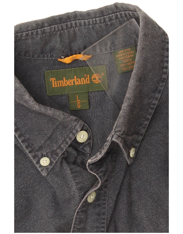 Timberland muška košulja velika tamnoplava pamuk