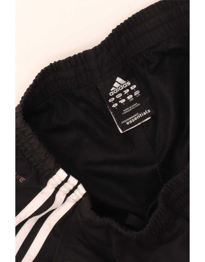 Adidas muške sportske kratke hlače Climalite, veliki crni poliester