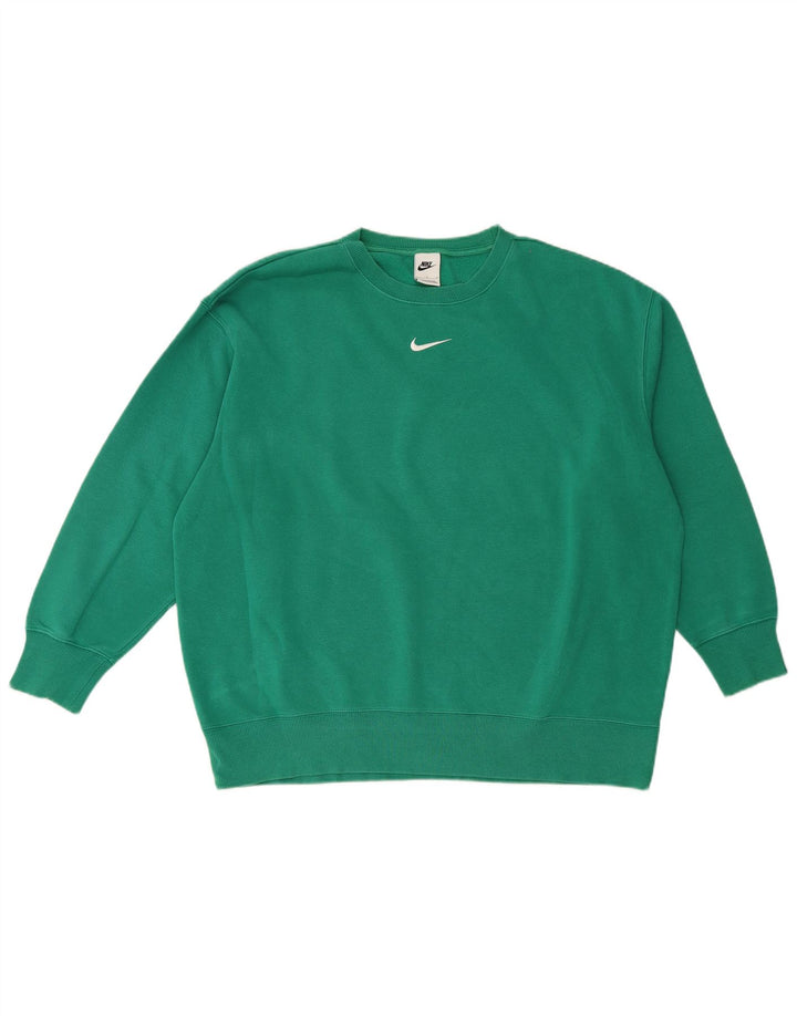 Nike muški široki džemper, veliki zeleni
