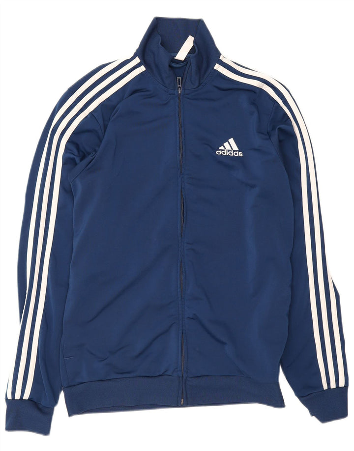 Adidas muška trenirka gornja jakna UK 38/40 srednje tamnoplava poliester