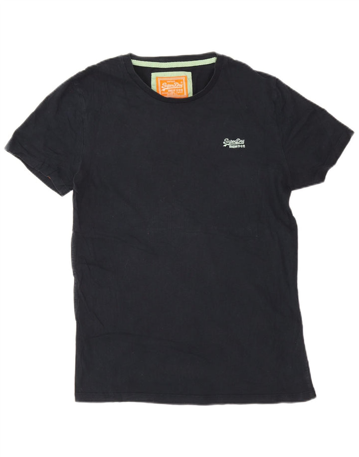 Superdry muška majica kratkih rukava srednje tamnoplavi pamuk