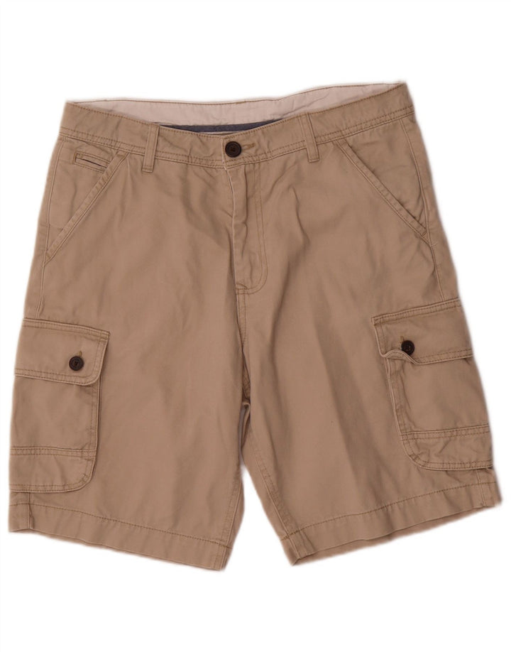 Crew Clothing Muške kargo kratke hlače W32 srednje bež pamuk