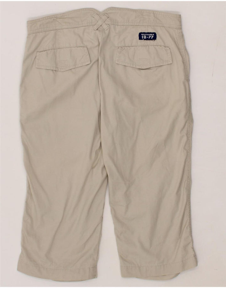 HELLY HANSEN Womens Bermuda Shorts Large W32  Beige Cotton Vintage Helly Hansen and Second-Hand Helly Hansen from Messina Hembry 