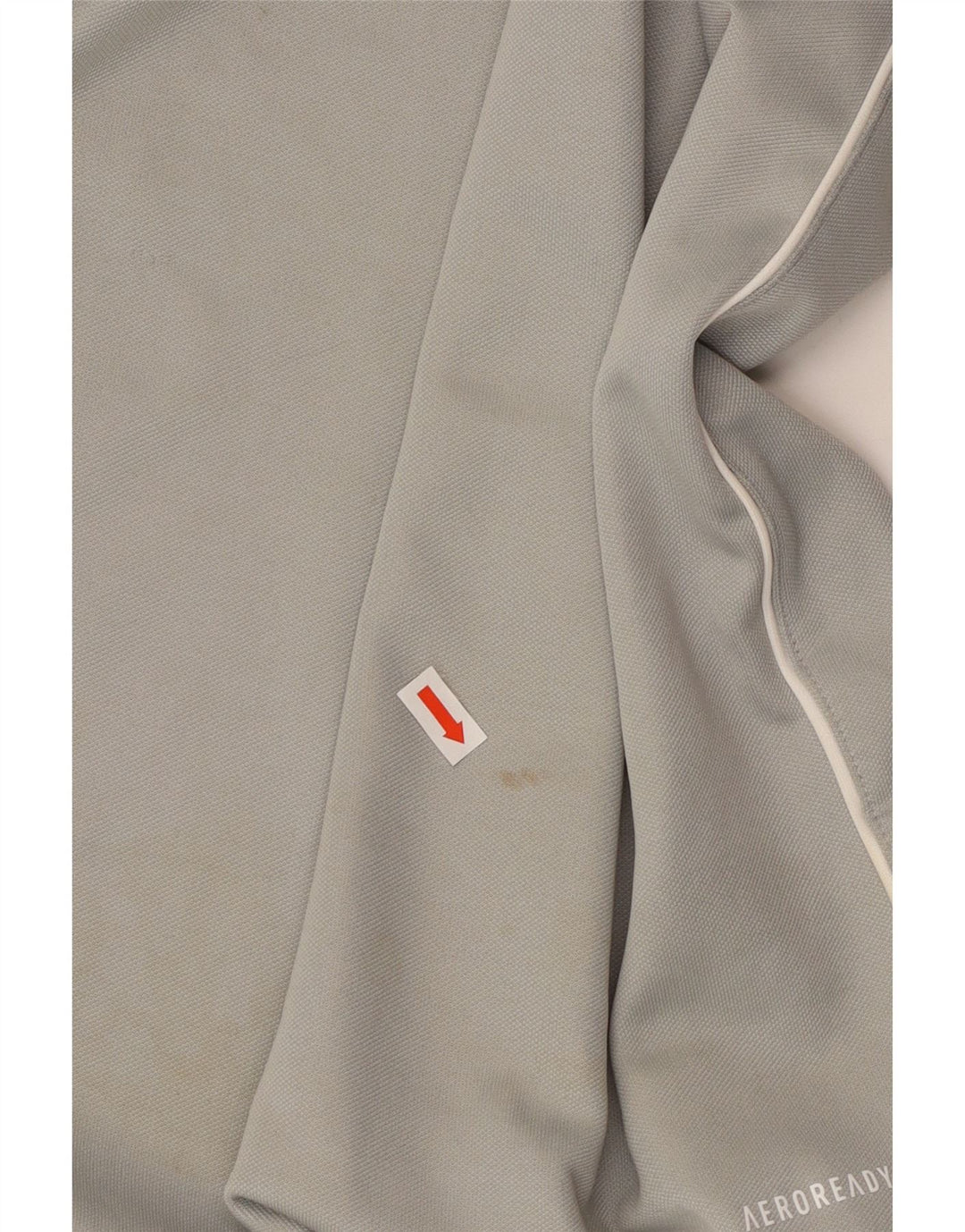 ADIDAS muška trenirka Aeroready zip izrez gornji dio XL sivi poliester