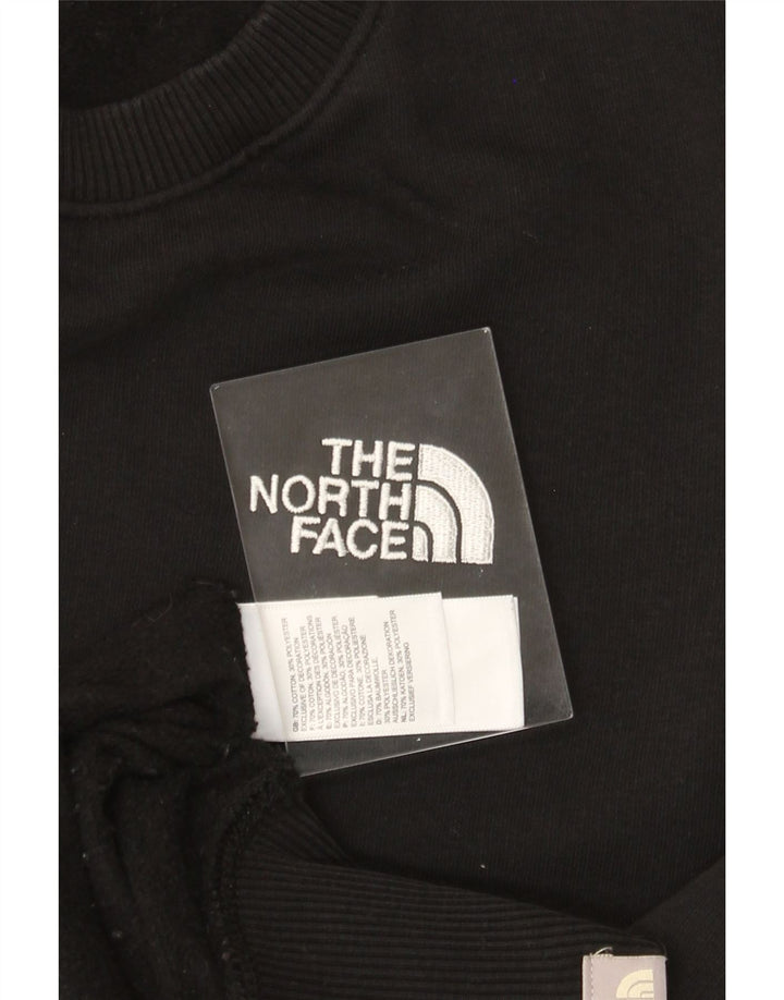 THE NORTH FACE Mens Sweatshirt Jumper Medium Black Cotton Vintage The North Face and Second-Hand The North Face from Messina Hembry 