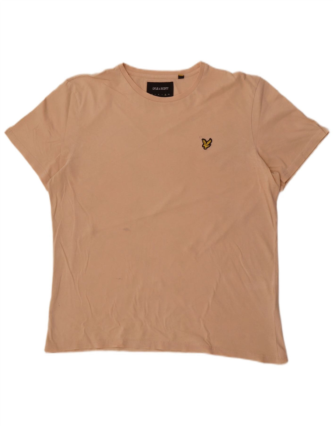 Lyle & Scott muška majica kratkih rukava XL bež pamuk