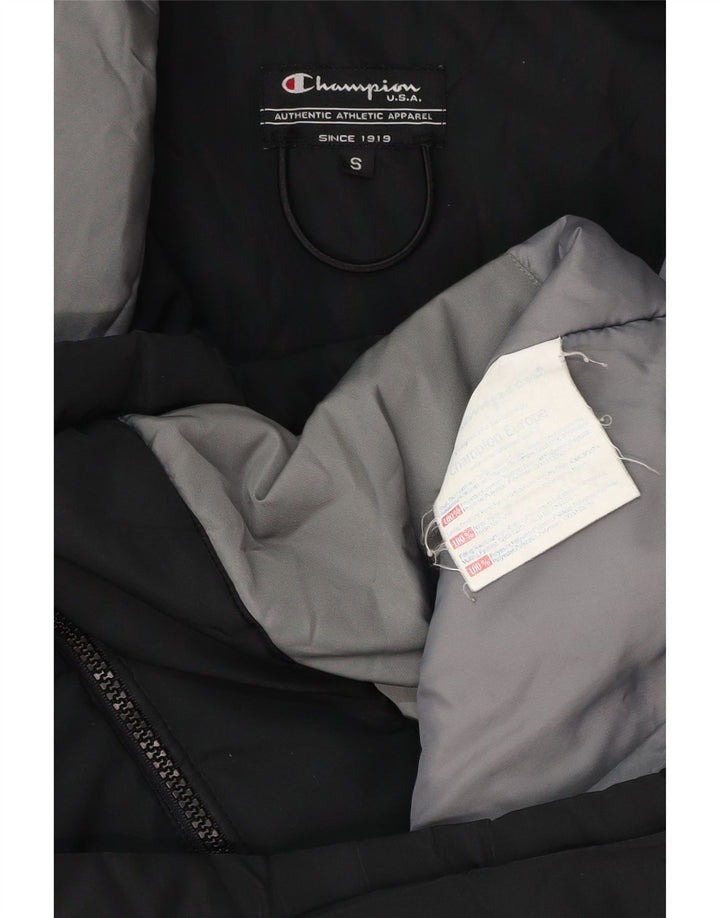 CHAMPION Muška jakna vjetrovka širokog kroja UK 36, mali crni poliester