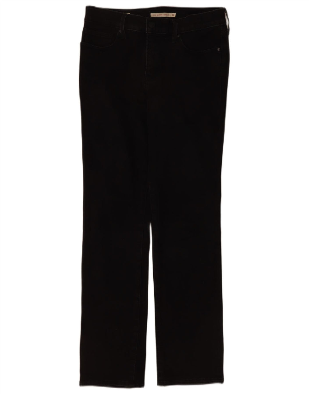 Levi's ženske 314 ravne traperice za oblikovanje W27 L30 crne