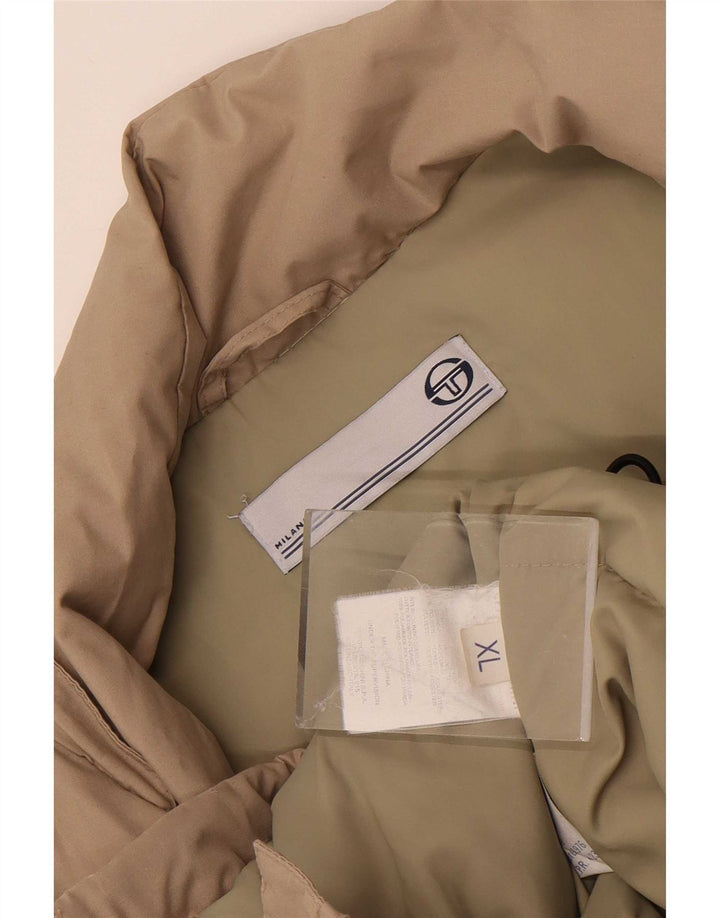 Sergio Tacchini muška podstavljena jakna UK 42 XL bež poliester