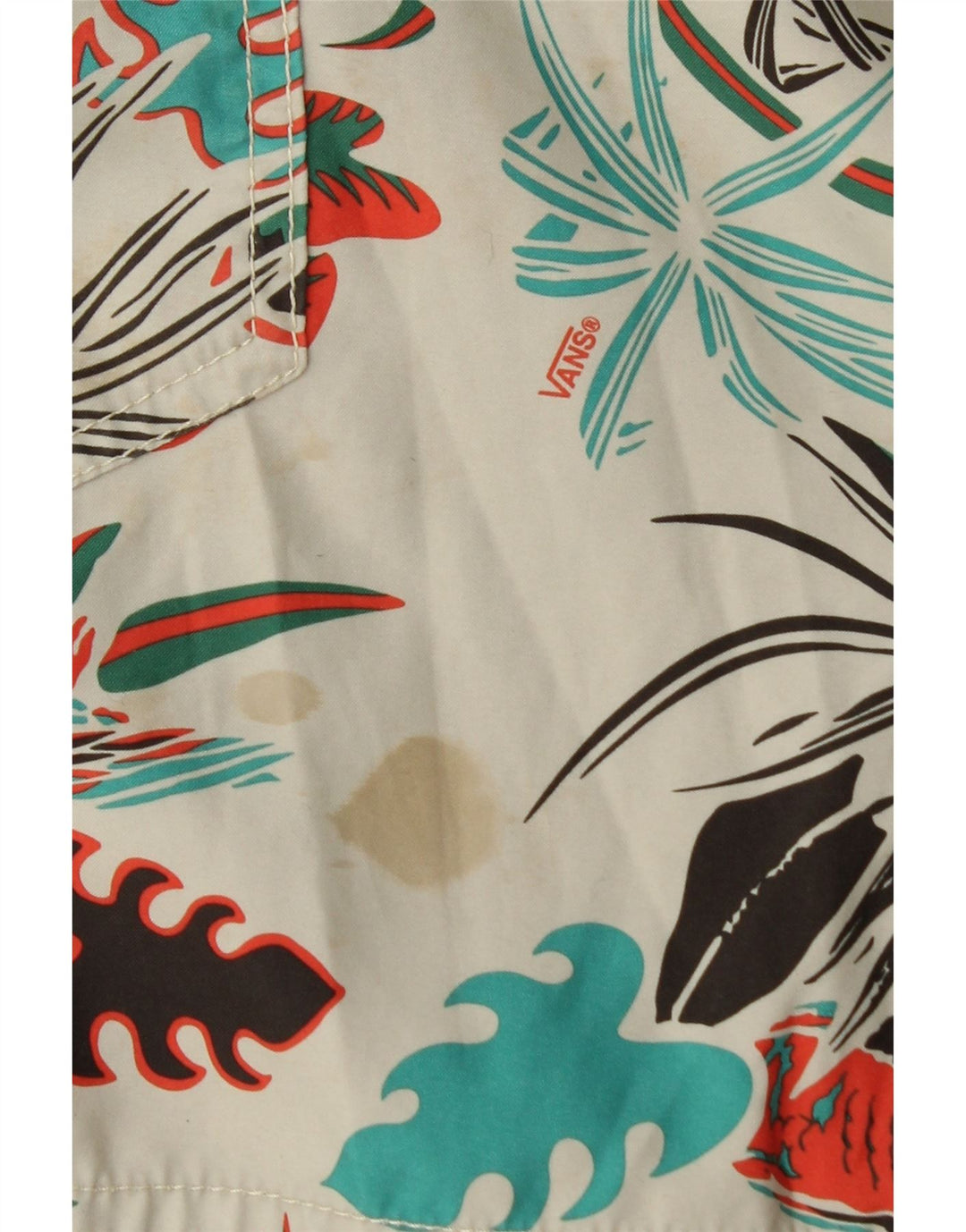 Vans muške kratke hlače za plivanje Srednje bijeli cvjetni poliester