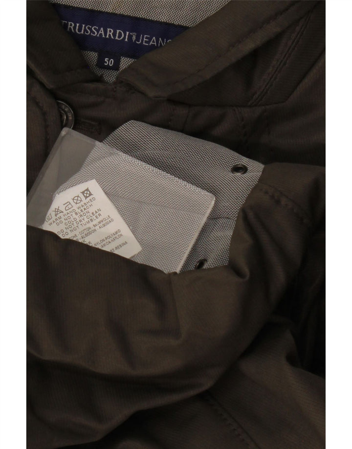 TRUSSARDI JEANS Muška pomoćna jakna IT 50 Large kaki pamuk