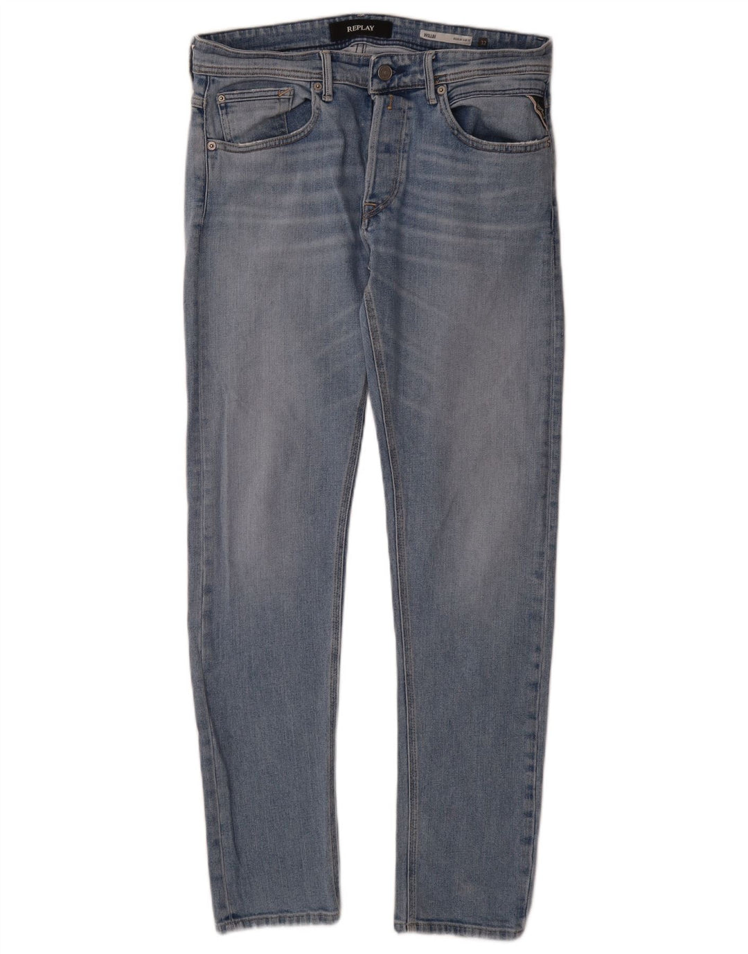 REPLAY muške traperice Willbi Regular Slim W32 L32 plavi pamuk